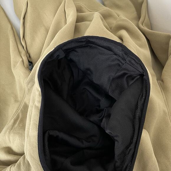 Avalanche Outdoor Supply Company Men's Graphic Hoodie Sweatshirt Beige Large - Picture 7 of 11